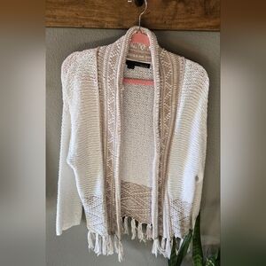 360 Sweater Italian Yarn Scandi Minimalist Cottage Fringe Western Elevated Fall